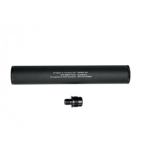 ASG Silencieux HUSH XL 14mm- Noir Adap: AW308 / SSG69