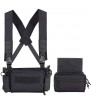 S&T Veste Reco Chest Rig Noir