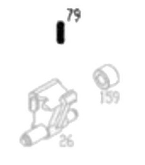 KWA Impact Hammer Lock Spring MP9 Part-79