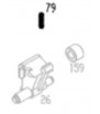 KWA Impact Hammer Lock Spring MP9 Part-79