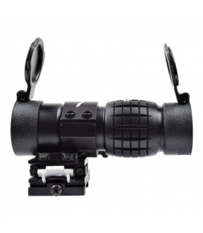 JS Tactical Magnifier 3X Rabattable Black