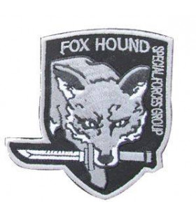 Patch Fox Hound Special Force Group Noir/Gris