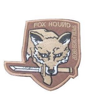 Patch Fox Hound Special Force Group Marron/Tan