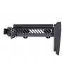 5KU CNC Alu PT-1 AK (Cyma,LCT,GHK) Telescopic Side Foldind Buttstock Gen.2 Bk