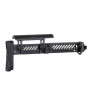 5KU CNC Alu PT-1 AK Telescopic Side Foldind Buttstock Gen.2 Bk