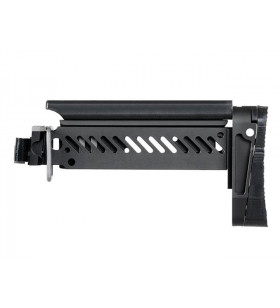 5KU CNC Alu PT-1 AK Telescopic Side Foldind Buttstock Bk