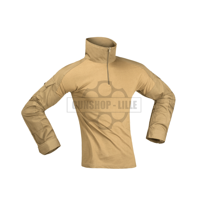 Invader Gear Combat Shirt Coyote L