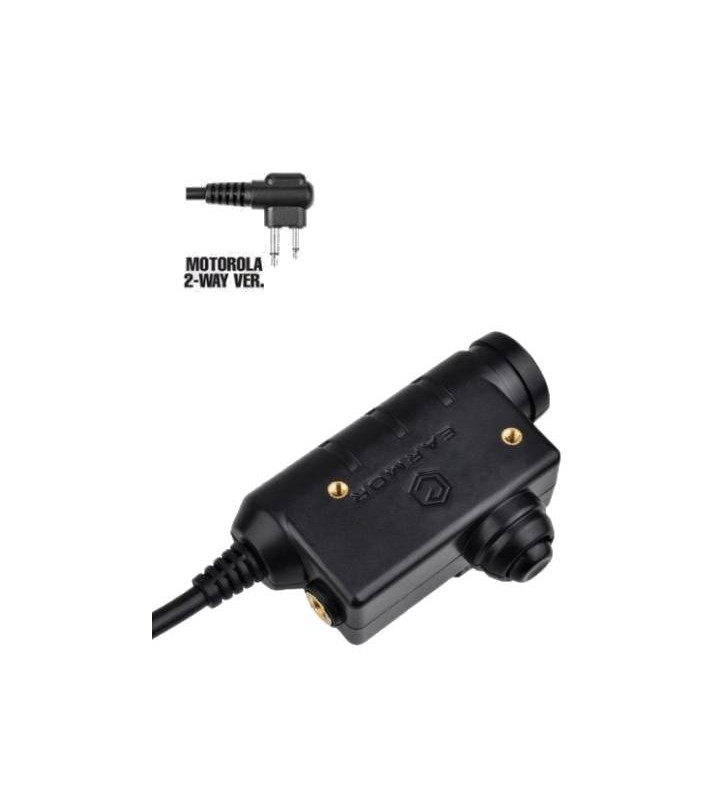 Earmor PTT M51 pour Motorola Double Pin