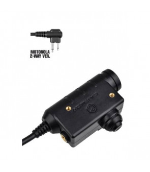 Earmor PTT M51 pour Motorola Double Pin