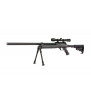 Well MB06D Noir avec Lunette et Bipied 30BBs 2J Urban Sniper