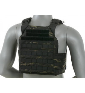 ACM Buckle Up Assault Plate Carrier Cummerbund Multicam Black