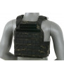 ACM Buckle Up Assault Plate Carrier Cummerbund Multicam Black