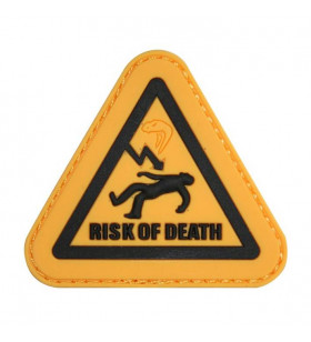 Patch Viper Risk of Death PVC 6x6x6cm