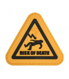 Patch Viper Risk of Death PVC 6x6x6cm