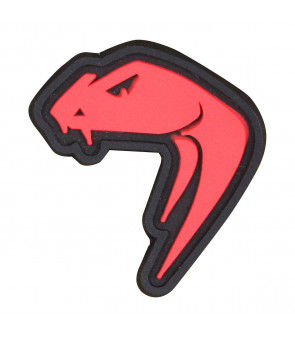 Patch Viper Snake Rouge PVC