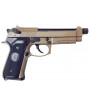 KJW M9A1 Tan Canon Fileté Gaz Métal 25BBs 0.8J