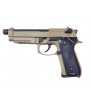 KJW M9A1 Tan Canon Fileté Gaz Métal 25BBs 0.8J