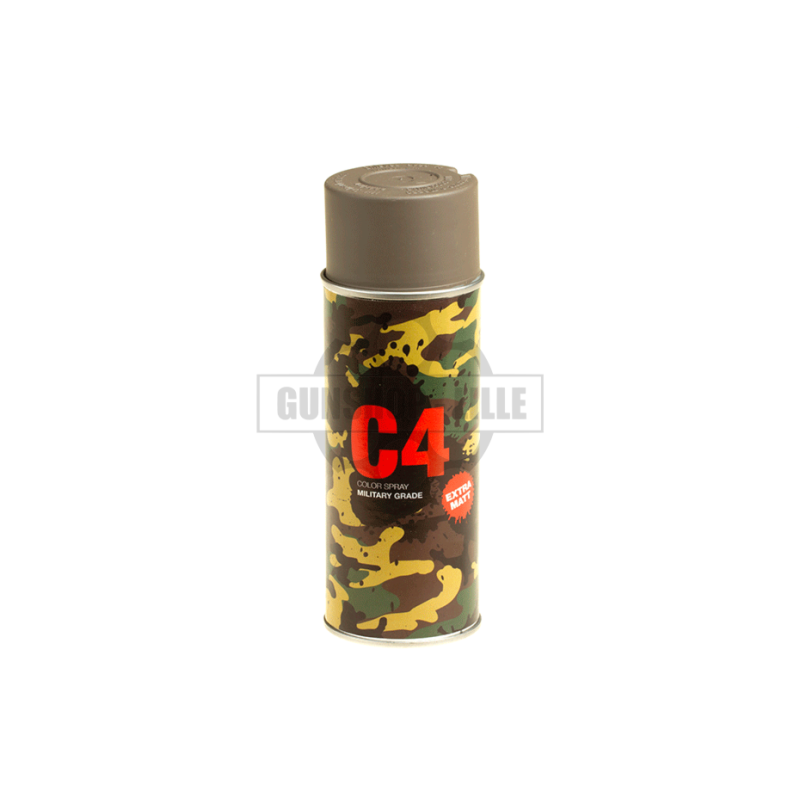 C4 Bombe Peinture : RAL7050 Tarngrau