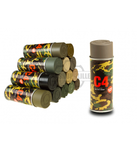 C4 Bombe Peinture : RAL7050 Tarngrau