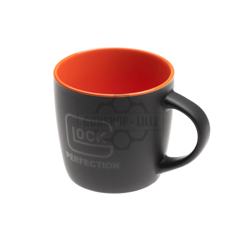 Glock Mug Noir/Orange