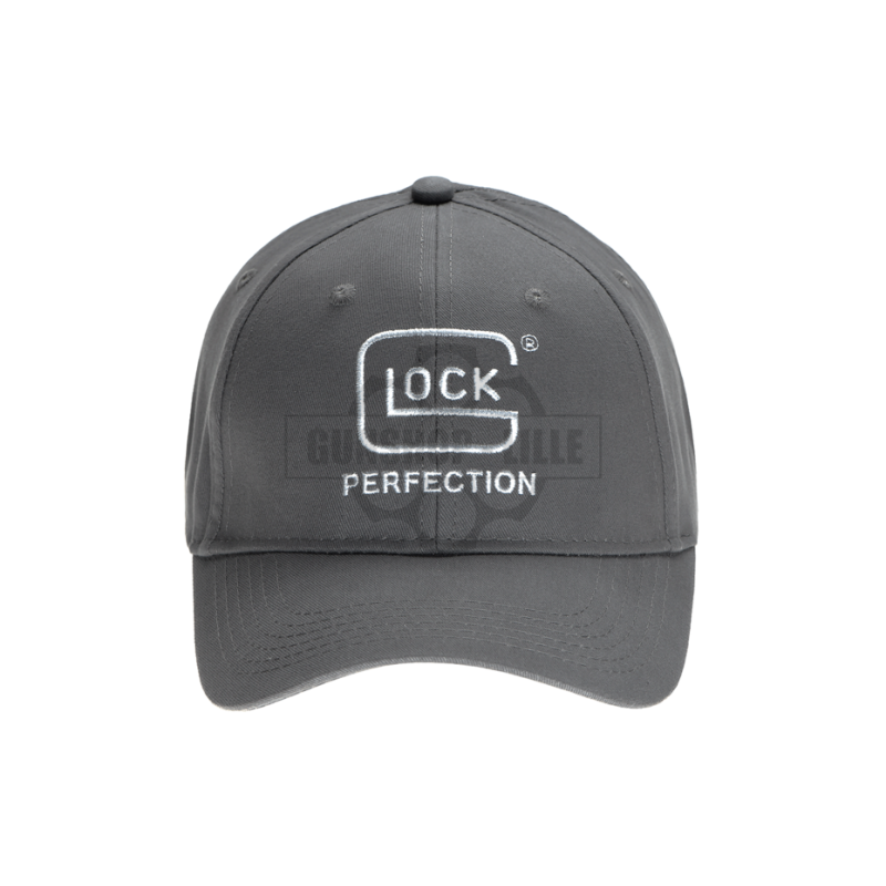 Glock Perfection Casquette Grise Logo Officiel