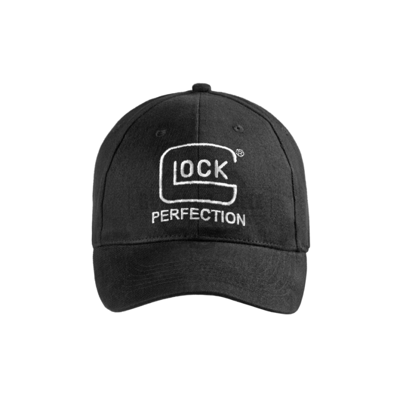 Glock Perfection Casquette Noir Logo Officiel