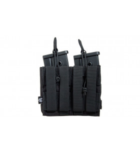 Delta Tactics Porte Chargeur Double G36/AK/M14/SR25 Noir