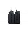 Delta Tactics Porte Chargeur Double G36/AK/M14/SR25 Noir