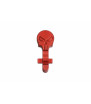 Gate Bolt Catch 1A1 CNC Red