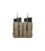 Delta Tactics Porte Chargeur Double G36/AK/M14/SR25 Tan