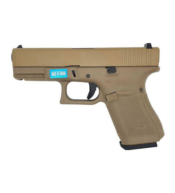 WE G19 Gen.5 Tan Gaz 20BBs 1j