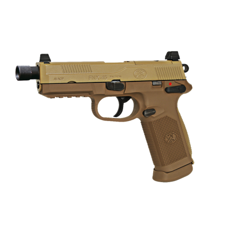 FN FNX-45 Gaz Tactical DE Métal 25BBs 1J