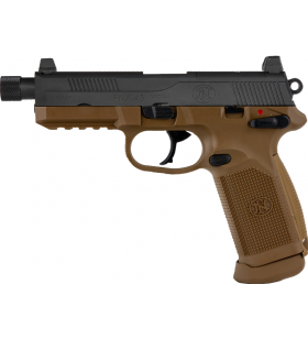 FN FNX-45 Gaz Corps Tan / Culasse Noir 25BBs 1j