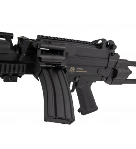 FN M249 AEG Noir Nylon 300BBs 1J