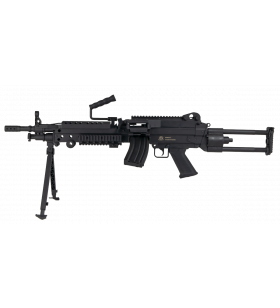 FN M249 AEG Noir Nylon 300BBs 1J