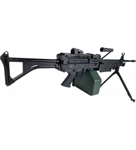 FN M249 MK1(P) AEG Noir Nylon 2400BBs 1.4J