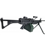 FN M249 MK1(P) AEG Noir Nylon 2400BBs 1.4J