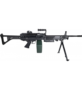 FN M249 MK1(P) AEG Noir Nylon 2400BBs 1.4J