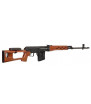 A&K SVD Dragunov Imitation Bois/ Noir Spring 120BBs 1.6J