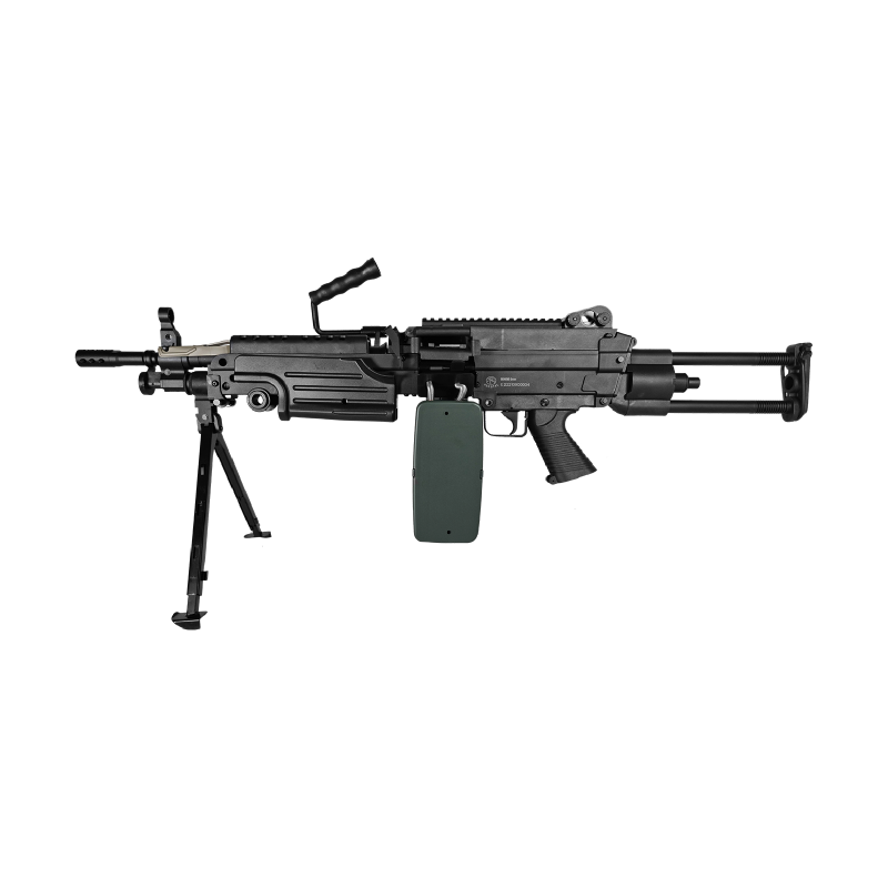 FN M249 Para(P) AEG Noir Nylon 2400BBs 1.4J