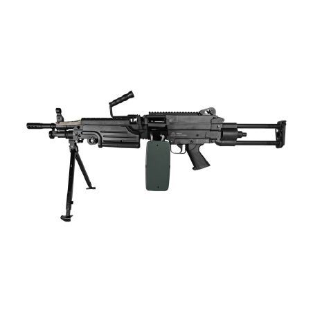 FN M249 Para(P) AEG Noir Nylon 2400BBs 1.4J