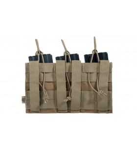 Delta Tactics Porte Chargeur Triple M4 Tan