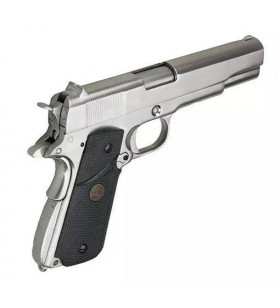 WE 1911 MEU Silver Gaz 15BBs 1J