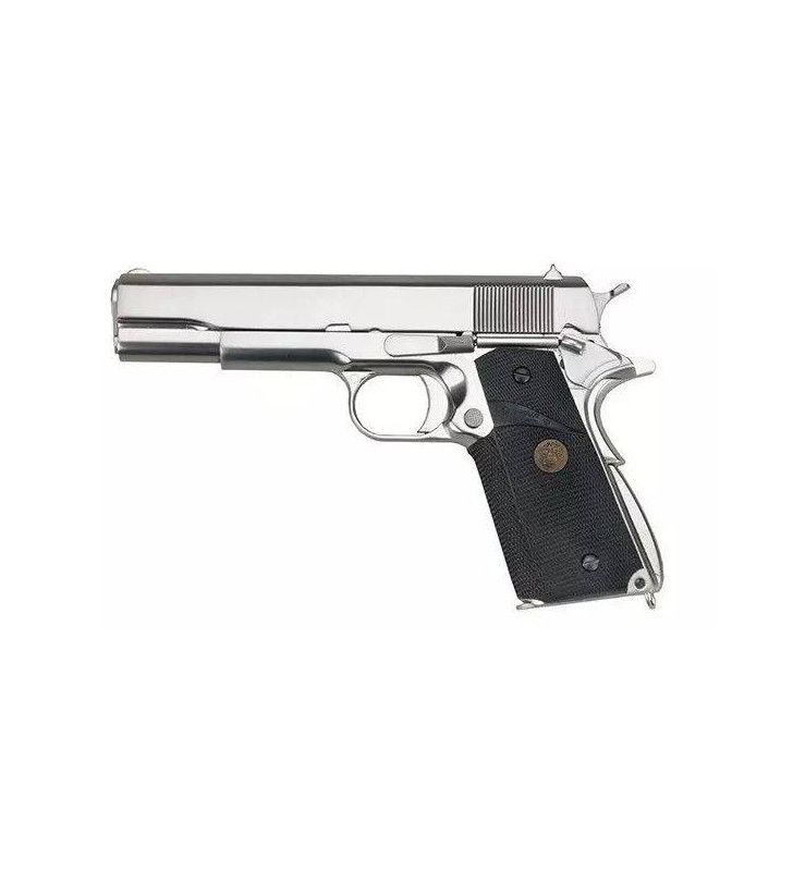 WE 1911 MEU Silver Gaz 15BBs 1J