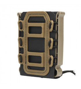 ACM Poche Chargeur M4/G36/AK Noir & Tan Molle