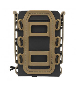 ACM Poche Chargeur M4/G36/AK Noir & Tan Molle