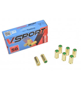 Victory Sport 50 Cartouches à Blanc 9mmx22 P.A.K