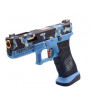 WE G17 Camo Blue Gen.3 Gaz 24BBs 1J G012