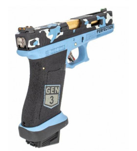 WE G17 Camo Blue Gen.3 Gaz 24BBs 1J G012