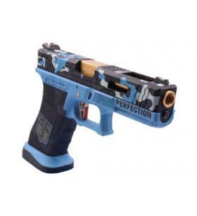 WE G17 Camo Blue Gen.3 Gaz 24BBs 1J G012